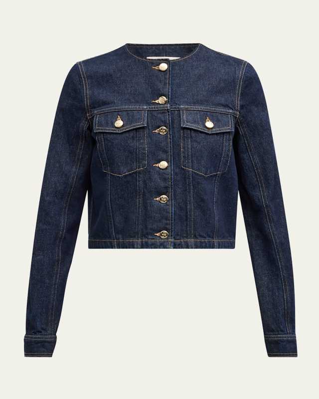 The Sabine Tailored Denim Jacket